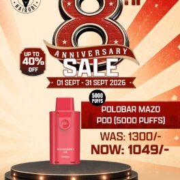 POLOBAR MAZO REPLACEMENT POD 5000 PUFFS
